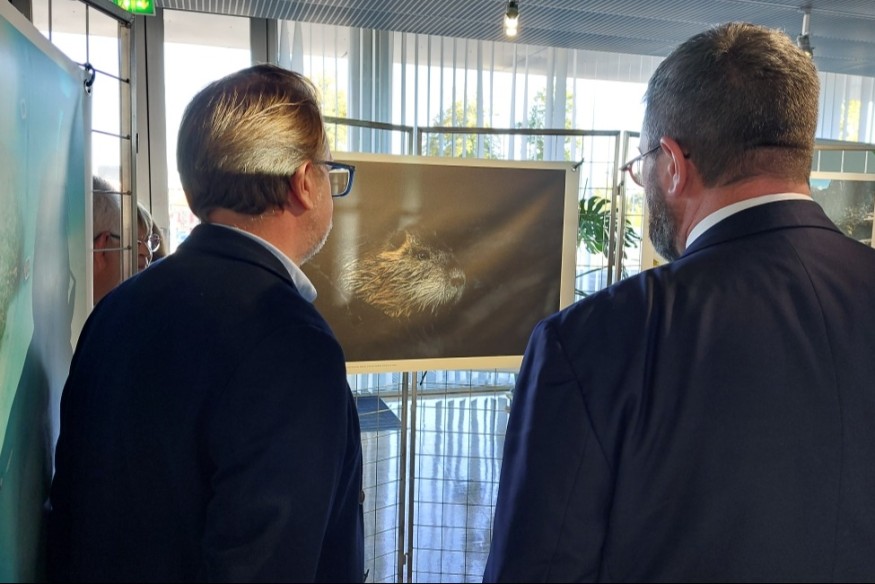 Une exposition sur l'eau à l'hôtel du département à Bar Le Duc jusqu'a la fin du mois d'Octobre
