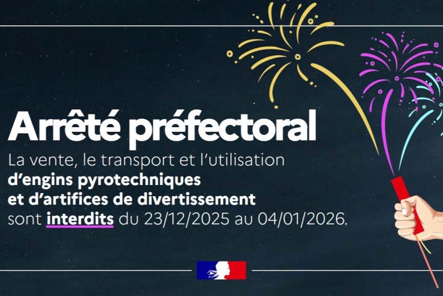 La vente, le transport et l'utilisation d'engins pyrotechniques et d'artifices de divertissement interdits pendant les fêtes en Meuse